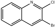 3-BROMO-2-CHLOROQUINOLINE 구조식 이미지