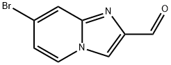 7-BROMOIMIDAZO[1,2-A]PYRIDINE-2-CARBALDEHYDE Structure