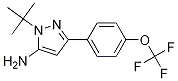 1-tert-butyl-3-[4-(trifluoroMethoxy)phenyl]-1H-
pyrazol-5-aMine Structure