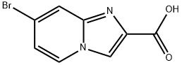7-broMoH-iMidazo[1,2-a]pyridin-2-carboxylic acid Structure