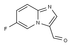 6-fluoroimidazo[1,2-a]pyridine-3-carbaldehyde 구조식 이미지