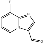 8-Fluoroimidazo[1,2-a]pyridine-3-carbaldehyde Structure