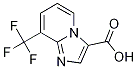 IMidazo[1,2-a]pyridine-3-carboxylic acid, 8-(trifluoroMethyl)- 구조식 이미지