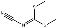 N-Cyanoimido-S,S-dimethyl-dithiocarbonate Structure