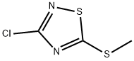 3-CHLORO-5-METHYLTHIO-1,2,4-THIADIAZOLE 구조식 이미지