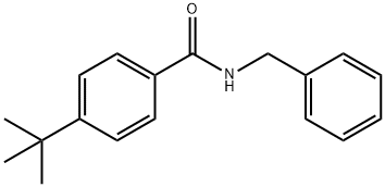 N-benzyl-4-tert-butylbenzamide 구조식 이미지