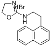 2-(2-(1-나프틸)에틸아미노)-2-옥사졸린브롬화수소산염 구조식 이미지