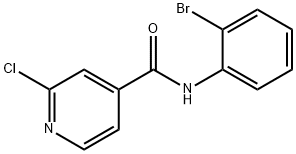 N-(2-bromophenyl)-2-chloropyridine-4-carboxamide Structure