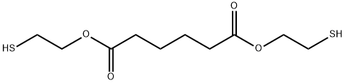 bis(2-mercaptoethyl) adipate Structure