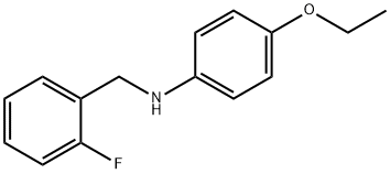 4-에톡시-N-(2-플루오로벤질)아닐린 구조식 이미지