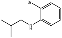 2-Bromo-N-isobutylaniline 구조식 이미지