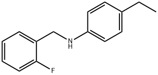 4-에틸-N-(2-플루오로벤질)아닐린 구조식 이미지