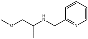 2-Pyridinemethanamine, N-(2-methoxy-1-methylethyl)- Structure