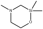 2,2,4-Trimethyl-1-oxa-4-aza-2-silacyclohexane Structure