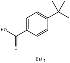p-tert-부틸벤조익산 바륨염 구조식 이미지