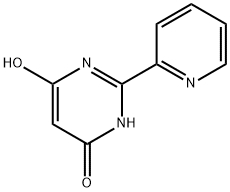 6-Hydroxy-2-(pyridin-2-yl)pyrimidin-4(3H)-one Structure