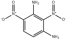 1,3-DINITRO-2,4-DIAMINO-BENZENE Structure