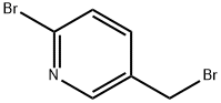 Pyridine, 2-bromo-5-(bromomethyl)- (9CI) 구조식 이미지