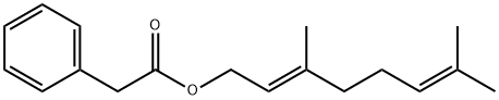 GERANYL PHENYLACETATE 구조식 이미지