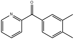 2-(3,4-DIMETHYLBENZOYL)PYRIDINE Structure