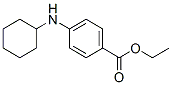 ETHYL 4-(CYCLOHEXYLAMINO)BENZOATE Structure