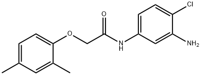 N-(3-Amino-4-chlorophenyl)-2-(2,4-dimethylphenoxy)acetamide Structure