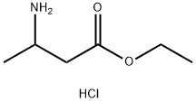 Butanoic acid, 3-aMino-, ethyl ester, hydrochloride 구조식 이미지