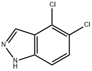 1H-Indazole, 4,5-dichloro- Structure
