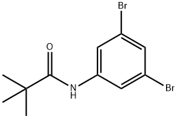N-(3,5-DibroMophenyl)pivalaMide 구조식 이미지