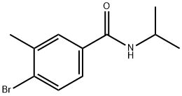 4-Bromo-N-isopropyl-3-methylbenzamide 구조식 이미지