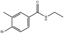 4-Bromo-N-ethyl-3-methylbenzamide 구조식 이미지