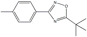 5-tert-Butyl-3-p-tolyl-1,2,4-oxadiazole 구조식 이미지