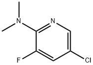 5-클로로-3-플루오로-N,N-디메틸피리딘-2-아민 구조식 이미지