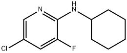 5-Chloro-2-cyclohexylaMino-3-fluoropyridine 구조식 이미지