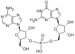 ADENYLYL-(3′-5′)-구아노신 구조식 이미지