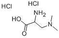 4-AZA-DL-LEUCINE DIHYDROCHLORIDE Structure