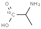 DL-알라닌-1-13C 구조식 이미지