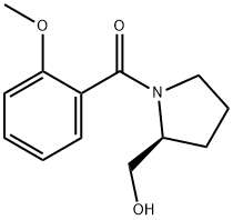(S)-(-)-1-(2-METHOXYBENZOYL)-2-PYRROLIDINEMETHANOL Structure