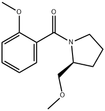 (S)-(-)-1-(2-METHOXYBENZOYL)-2-(METHOXYMETHYL)PYRROLIDINE Structure