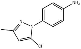 4-(5-chloro-3-methyl-1H-pyrazol-1-yl)aniline(SALTDATA: HCl) 구조식 이미지