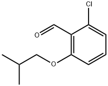 2-chloro-6-isobutoxybenzaldehyde 구조식 이미지