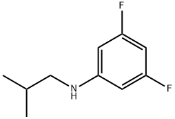 (3,5-Difluorophenyl)isobutylamine Structure