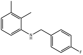 N-(4-Fluorobenzyl)-2,3-diMethylaniline, 97% Structure