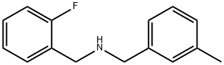 N-(2-Fluorobenzyl)-3-MethylbenzylaMine, 97% Structure