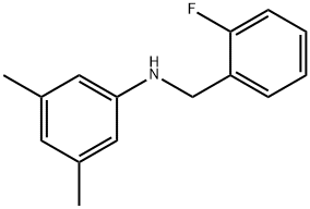 3,5-DiMethyl-N-(2-fluorobenzyl)aniline, 97% Structure