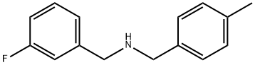 N-(3-플루오로벤질)-4-메틸벤질라광산 구조식 이미지