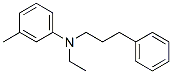 N-에틸-N-(3-메틸페닐)벤젠프로판아민 구조식 이미지