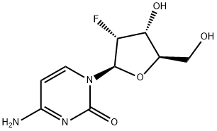 4-Amino-1-[(2R,3R,4R,5R)-3-fluoro-4-hydroxy-5-(hydroxymethyl)oxolan-2-yl]pyrimidin-2-one Structure
