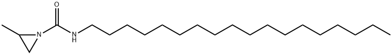 2-methyl-N-octadecylaziridine-1-carboxamide  Structure