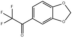 Ethanone, 1-(1,3-benzodioxol-5-yl)-2,2,2-trifluoro- (9CI) 구조식 이미지